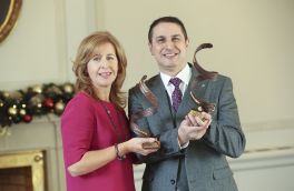 Tarik Laher Ipsos mrbi with Fiona Rafferty Nutricia Medical